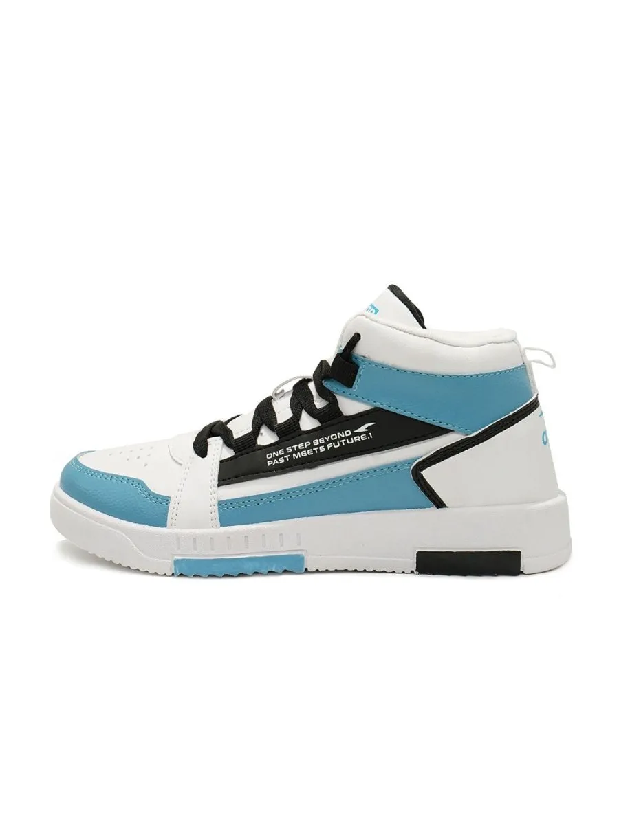 ASIAN Men Trazan Mid Top Colourblocked Lightweight Comfort Insole Basics Sneakers