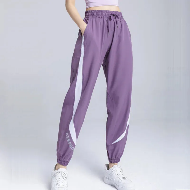 High Waist Quick Dry Workout Harem Sweatpants